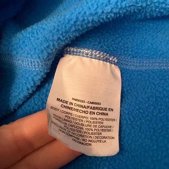 Nike women’s blue pullover hooded sweatshirt hoodie in size medium - Picture 7 of 8